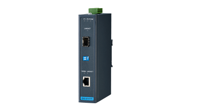 加固型媒体转换器，1000Mbps，SFP